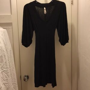 Woman’s black dress